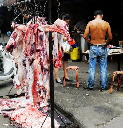 《肉攤》