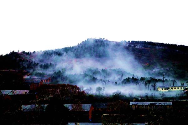 五彩淮南神秀八公山