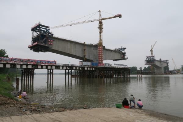 商合杭高鐵跨淮河特大橋