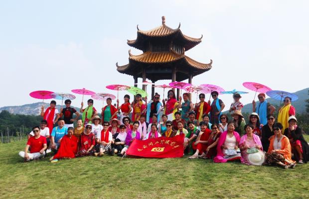 五彩淮南水云間，美麗的濕地公園