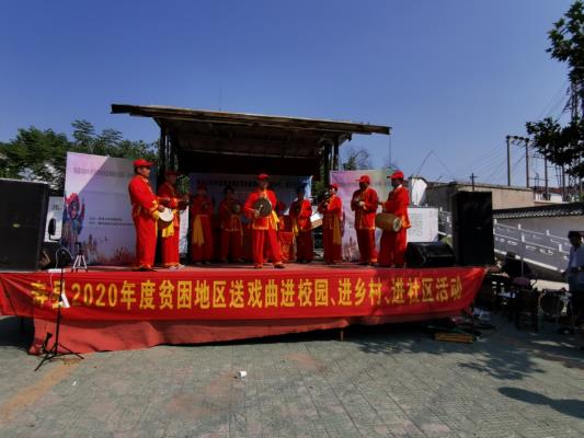 壽縣文化旅游局與百靈鳥灶劇團舉辦送戲曲進校園 進鄉(xiāng)村 進社區(qū)文化活動