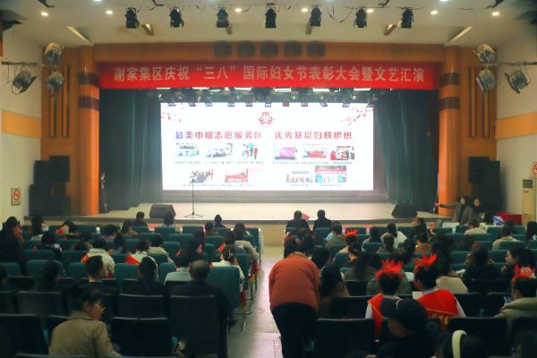 謝家集區(qū)慶“三八”表彰大會 暨“禮贊黨的二十大巾幗奮進新征程”文藝匯演活動