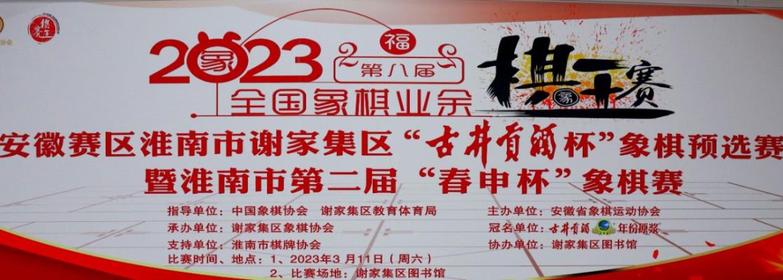2023 年謝家集區(qū)棋王賽暨第二屆“春申杯”象棋賽