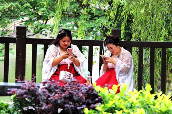 攝影記錄生活——行行攝攝之漢服少女