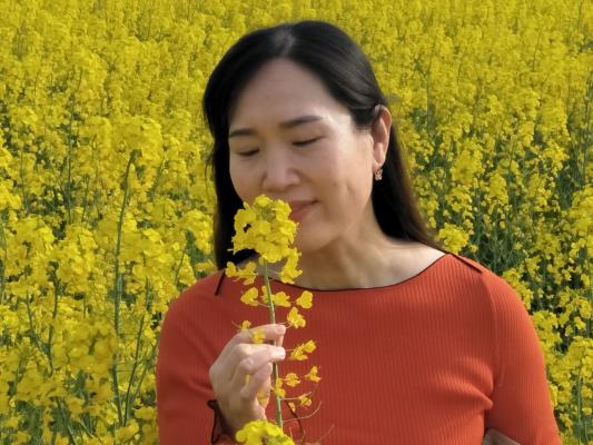 芳華合唱組合采風到架河