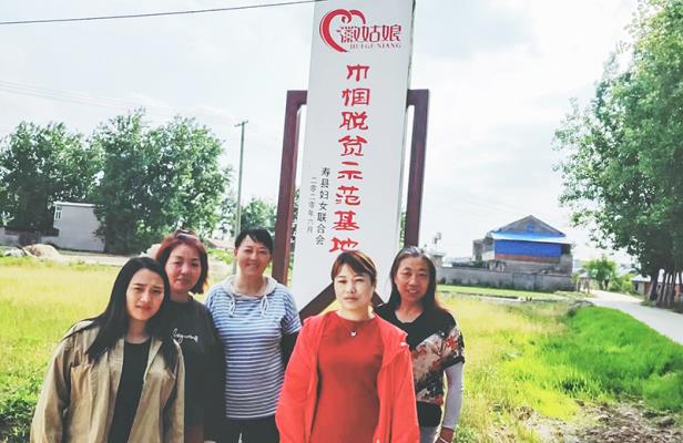壽縣小甸鎮(zhèn)“徽姑娘”田園農(nóng)莊為希望的田野涂抹亮麗色彩