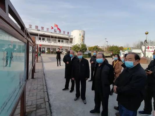 田家庵區關工委參觀 孫大光愛國主義教育基地