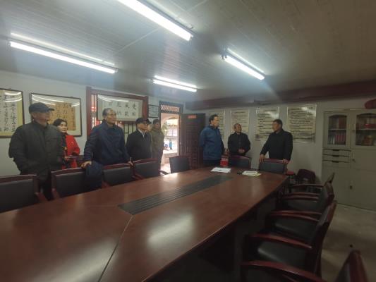 市關工委參觀田家庵區廖家灣愛國主義 教 育 基 地