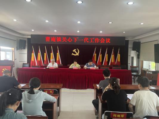 田家庵區(qū)曹庵鎮(zhèn) 召開關(guān)心下一代工作會議