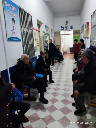 壽縣雙廟集衛(wèi)生院開展免費老年體檢