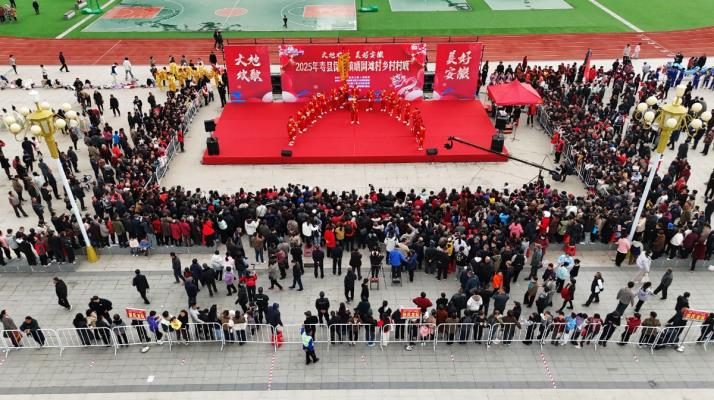 壽縣：保義鎮(zhèn)舉辦非遺展演 歡慶“二月二”