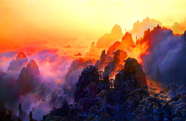 云蒸霞蔚·黃山