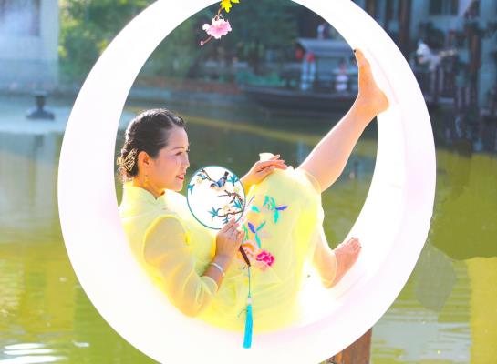 漢服人像小西湖習拍