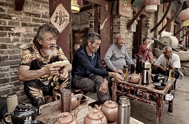 老茶館的慢生活