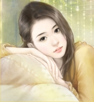 手繪美女