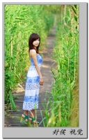 焦崗湖人像。清