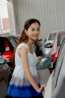 淮南江淮賓悅汽車模特外拍活動——之二