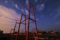 淮南志高動漫園工地掠影