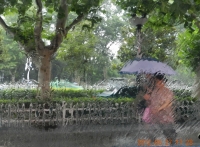 淮南下雨了