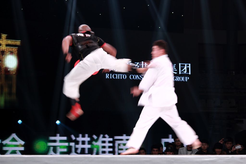 武林大會 走進淮南 中英對抗賽