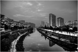 板橋河的夜