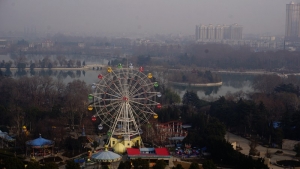 俯瞰龍湖公園