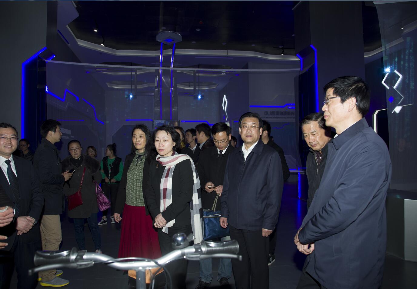 淮南大數(shù)據(jù)展示中心開館儀式
