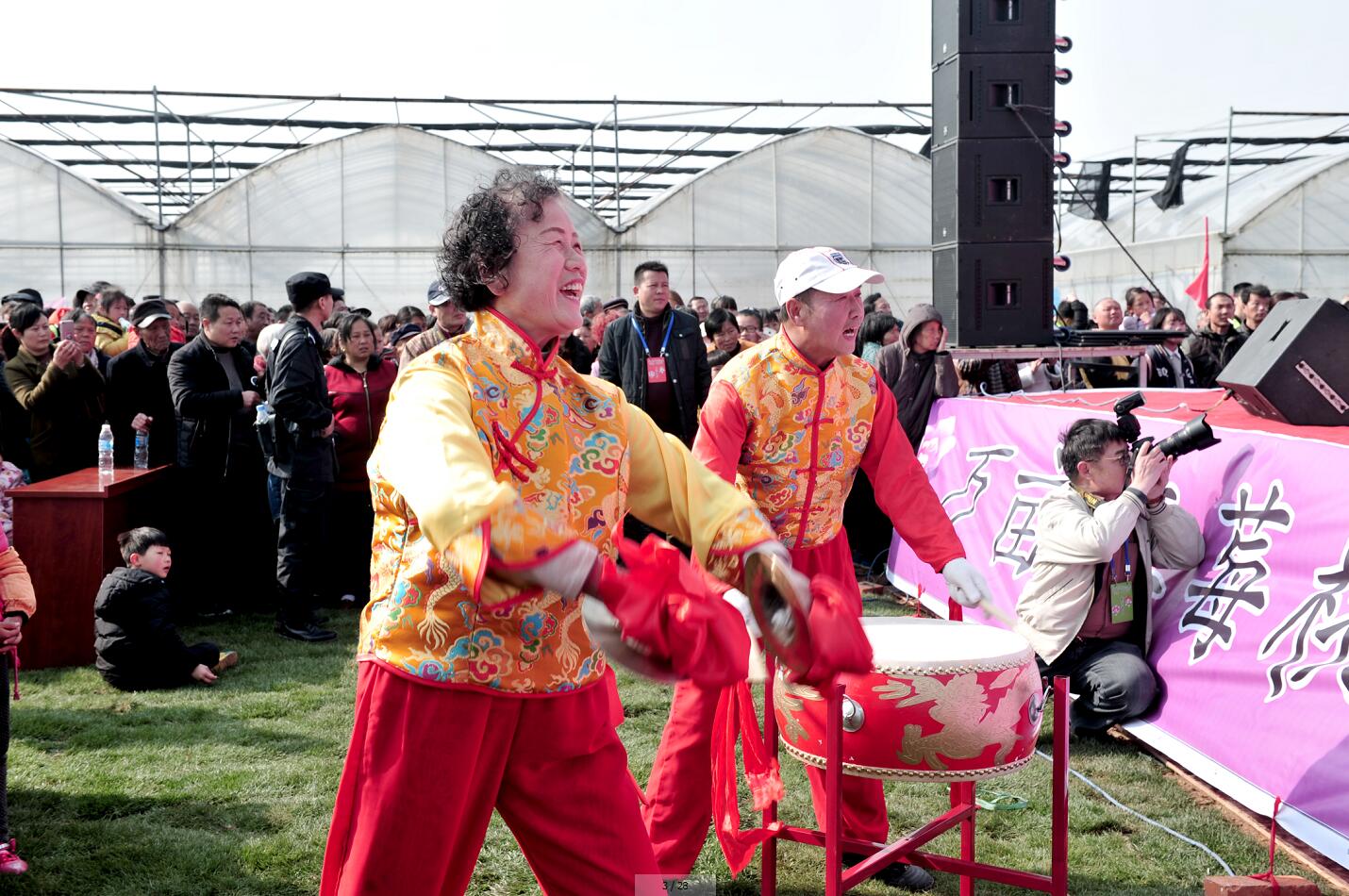 第十屆中國淮南桃花、草莓節開幕式